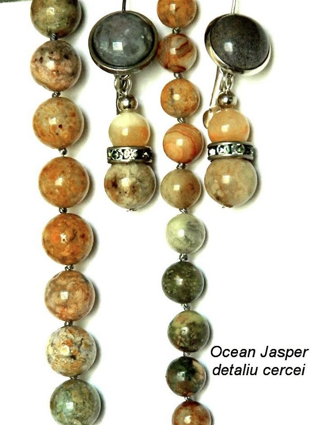 Set cu "Ocean Jasper" (170)
