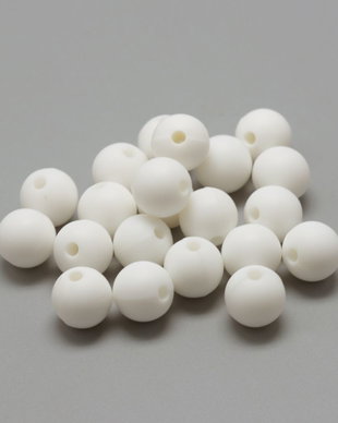 Margele silicon alb