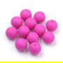 Margele silicon fucsia