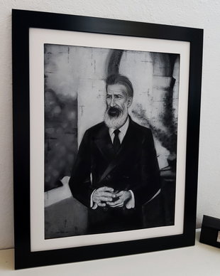 Tablou portret Constantin Brancusi
