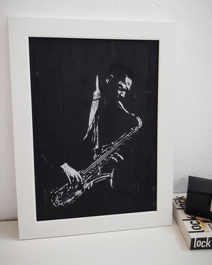 Tablou Jazz (John Coltrane)