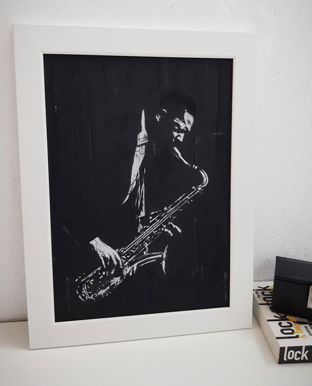 Tablou Jazz (John Coltrane)