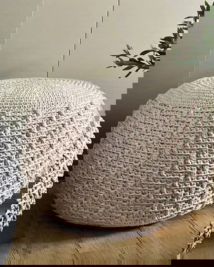 Taburet, Taburet crosetat, Perna crosetata, Perna decorativa, Bean bag, Bean bag crosetat
