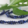 Lapis lazuli fatetat, 3mm (1sir)