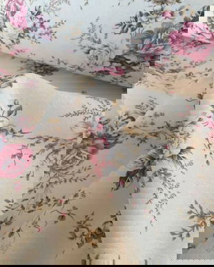 !imediat!Bumbac gros de la 50x280cm - gr.medie, Trandafiri, cod LNT