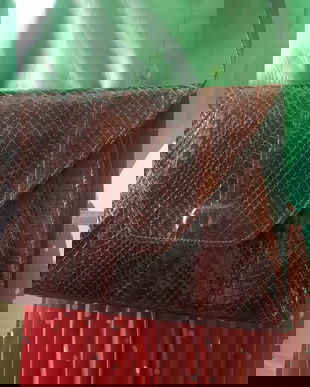 Geanta piele de reptila