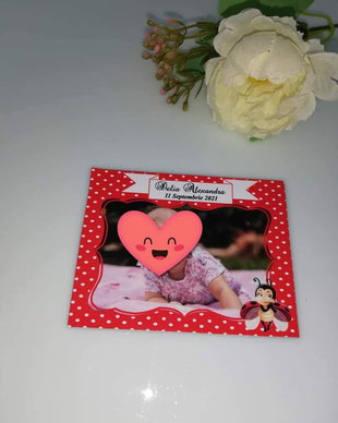 Mărturie magnet botez, gargarita