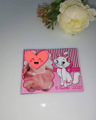 Mărturie magnet Pisica Marie