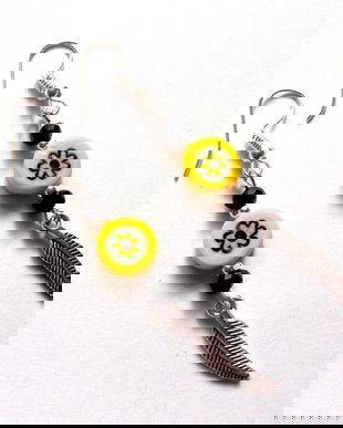 cercei sticla murano 40846