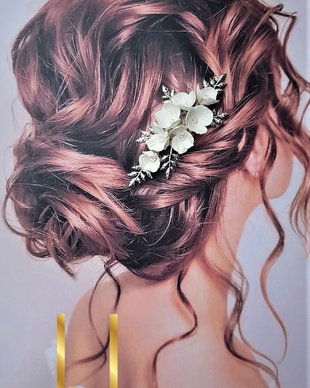 Pieptan mireasa floral "Kirra"