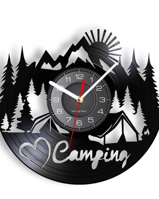 CAMPING-ceas de perete 1