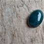 Set 2 cabochoane agata indiana verde, 16x12 mm