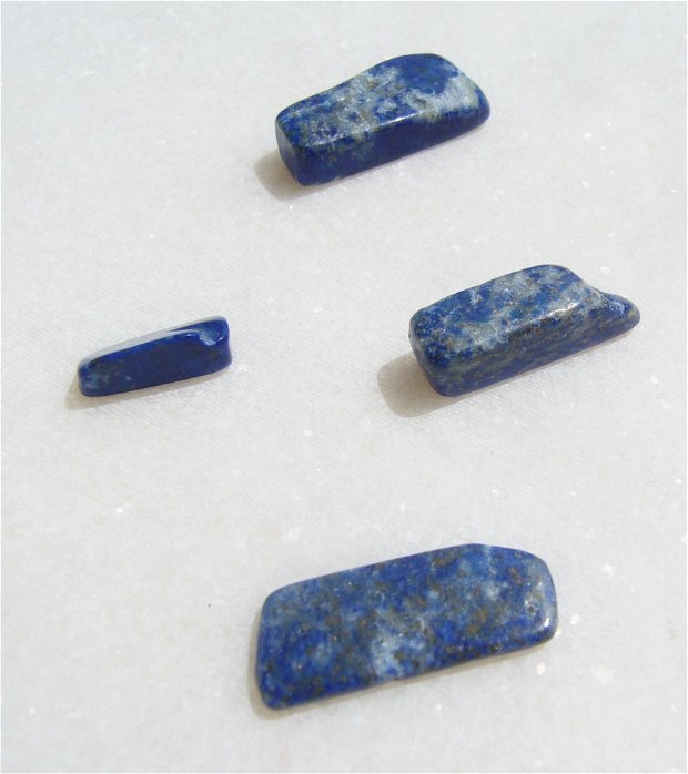 Lapis lazuli brut (4 bucati) - aprox 6.9 g