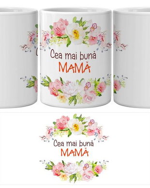 Cana cu imagine si mesaj pentru MAMA - CCD3F1045
