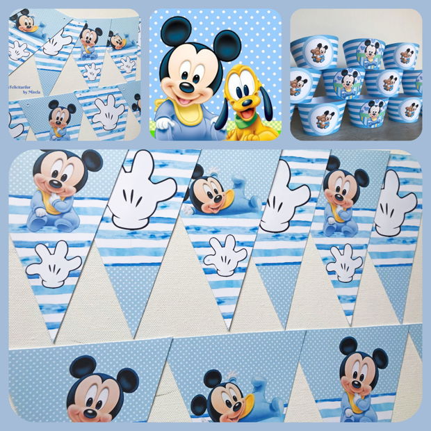 Ghirlanda decorativa  baby Mickey mouse