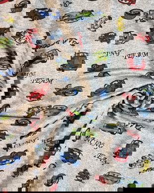 !imediat!Jerse buclat (french terry) - de la 50x190cm - elastic, Racing Team, Cars, cod B3