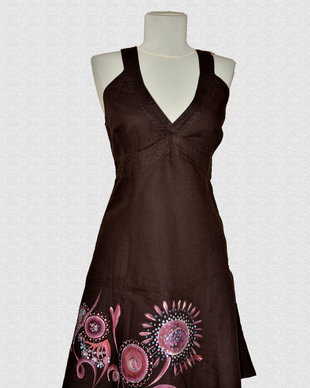 Rochie de in  pictata, unicat