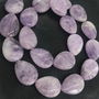 Ametist Lavanda, 20x16x5 mm, forma picătura - 1 bucata