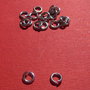 (10 bucati) Zale medii din argint .925 rodiat, deschise (nesudate) (ZNS3) din diametru aprox 5 mm, grosime aprox 1 mm