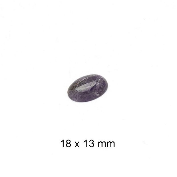 Cabochon Ametist, 18 x 13 mm, B-151