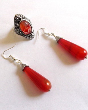 set agate rosii 41509