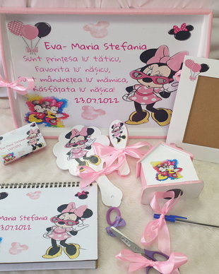 Tava minnie mouse 10 accesorii