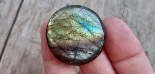 Cabochon labradorit, 30 mm