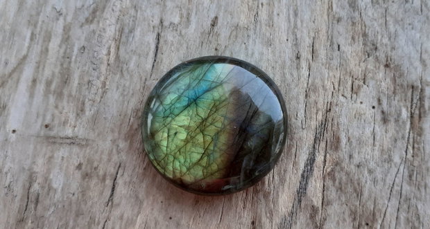 Cabochon labradorit, 30 mm