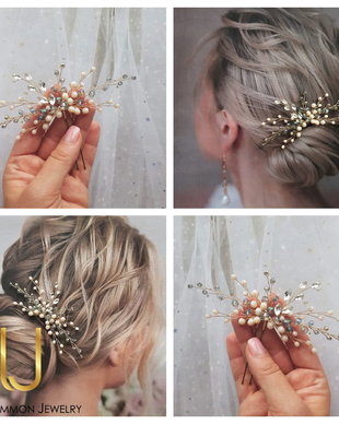 Accesoriu mireasa "Elena" - gold