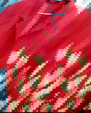 Bluza lejera din vascoza racoroasa