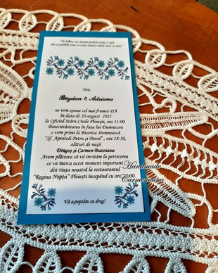 Invitatie model traditional