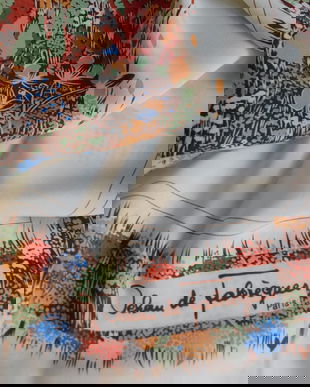 Produs de  lux, esarfa noua matase naturala   Franta