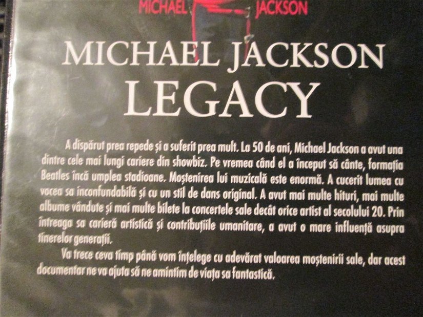 DVD Michael Jackson- Legacy