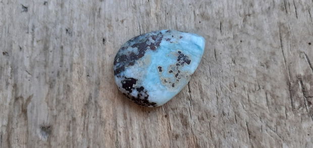 Cabochon larimar, 30x23 mm