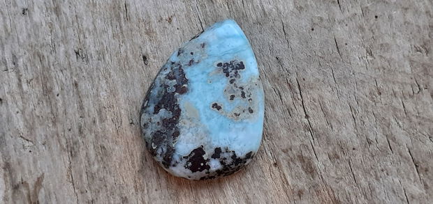 Cabochon larimar, 30x23 mm