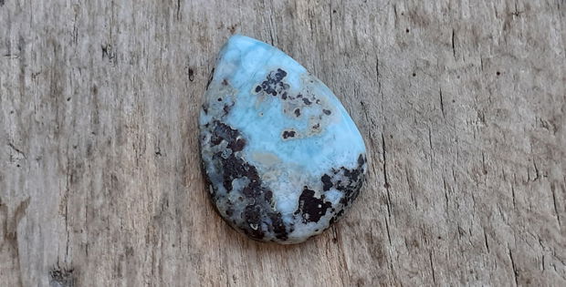 Cabochon larimar, 30x23 mm