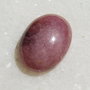 Cabochon rodocrozit aprox 6x13x17.5 mm