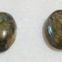 (2 bucati) Cabochon labradorit aprox 6.5-7x13x17.5-18 mm