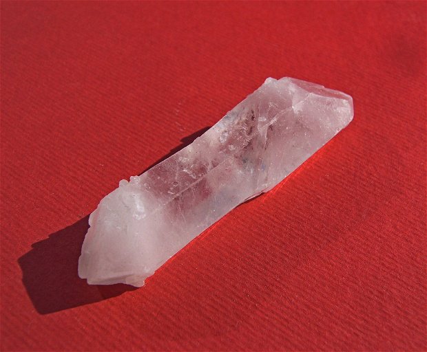 Cristal de stanca dubla terminatie aprox 13x14x54 mm