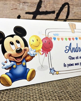 Plic de bani Mickey Baby