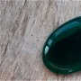 Cabochon onix verde, 41x28 mm