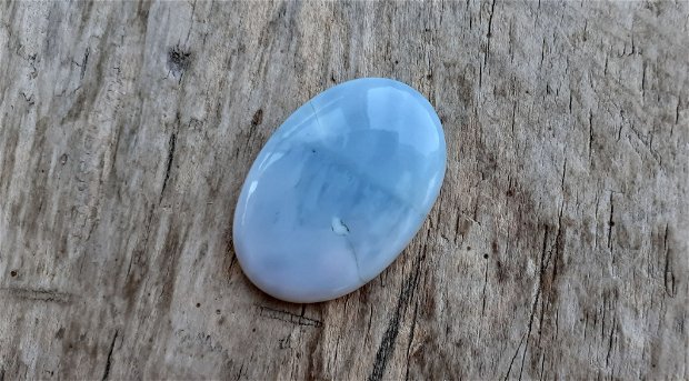 Cabochon opal albastru, 35x25 mm
