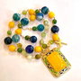 SET~SUMMER VIBES~agate,jad,zamac aurit,inox,email,rasina,accesorii aurii