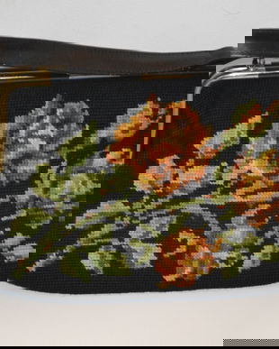 Geanta vintage cu goblen