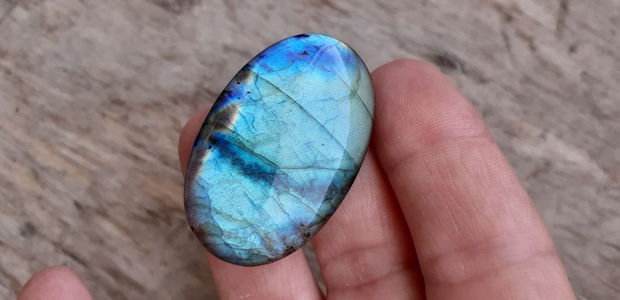 Cabochon labradorit, 42x26 mm