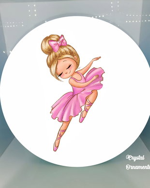 Cutie de dar botez balerina