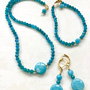 Set choker Apatit & Angelit
