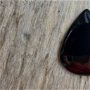 Cabochon onix negru, 32x26 mm