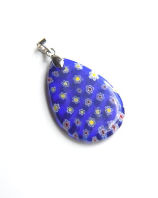 Pandantiv sticla millefiori (C61)