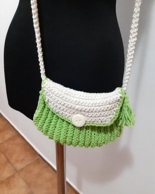 Geanta crosetata bumbac21x